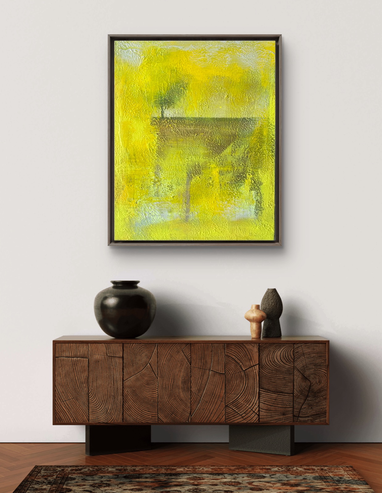Cliffside in Yellow